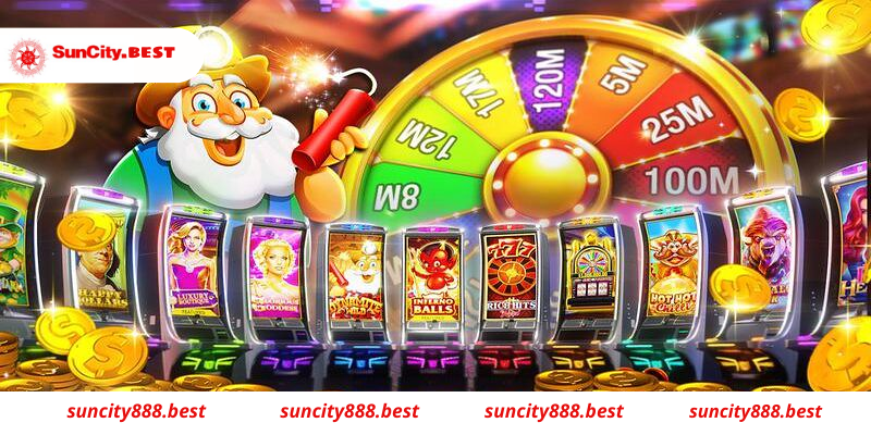 Các loại slot game Suncity thông dụng hiện nay