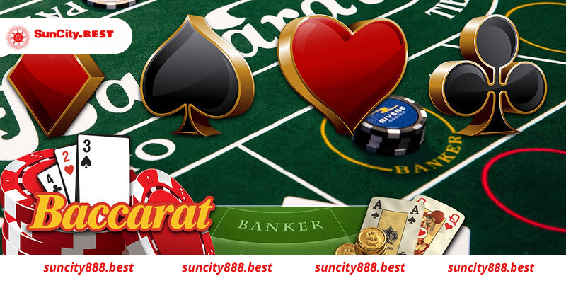 Cách chơi 1 ván bài Baccarat Suncity tại nhà cái cơ bản