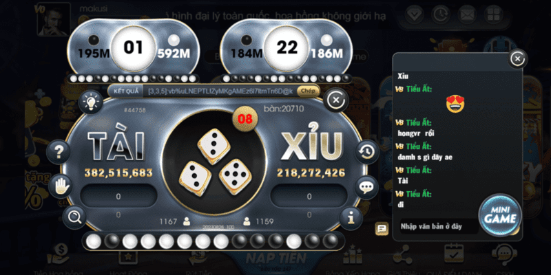 Tài xỉu 999Bet - game thu hút hàng triệu lượt chơi mỗi ngày